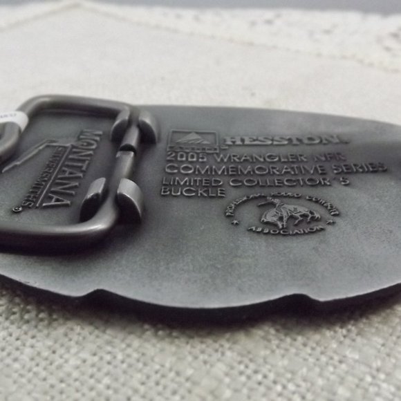 NFR 2005 Hesston Commemorative Belt Buckle - Picture 8 of 9